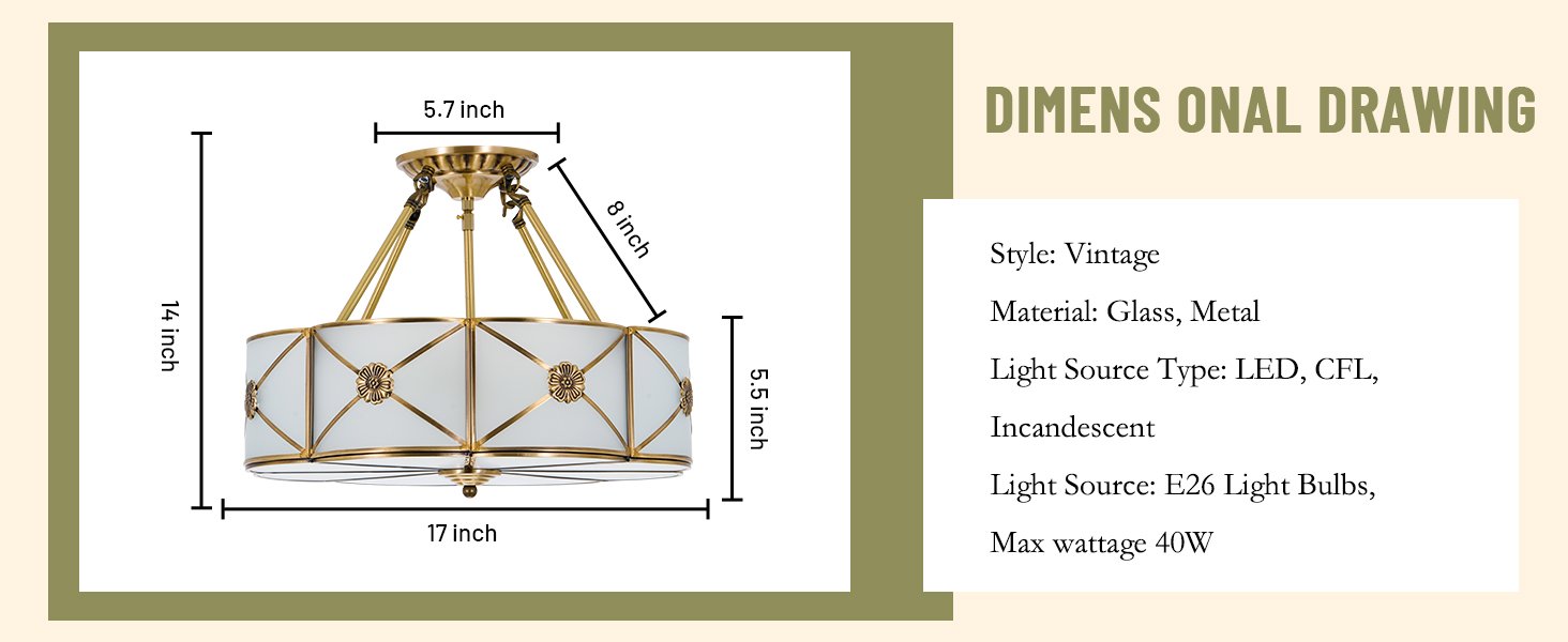 Tiffany Classic Style Ceiling Light DS-DR37 — EFperfect Tiffany Classic Style Ceiling Light DS-DR37 — EFperfect